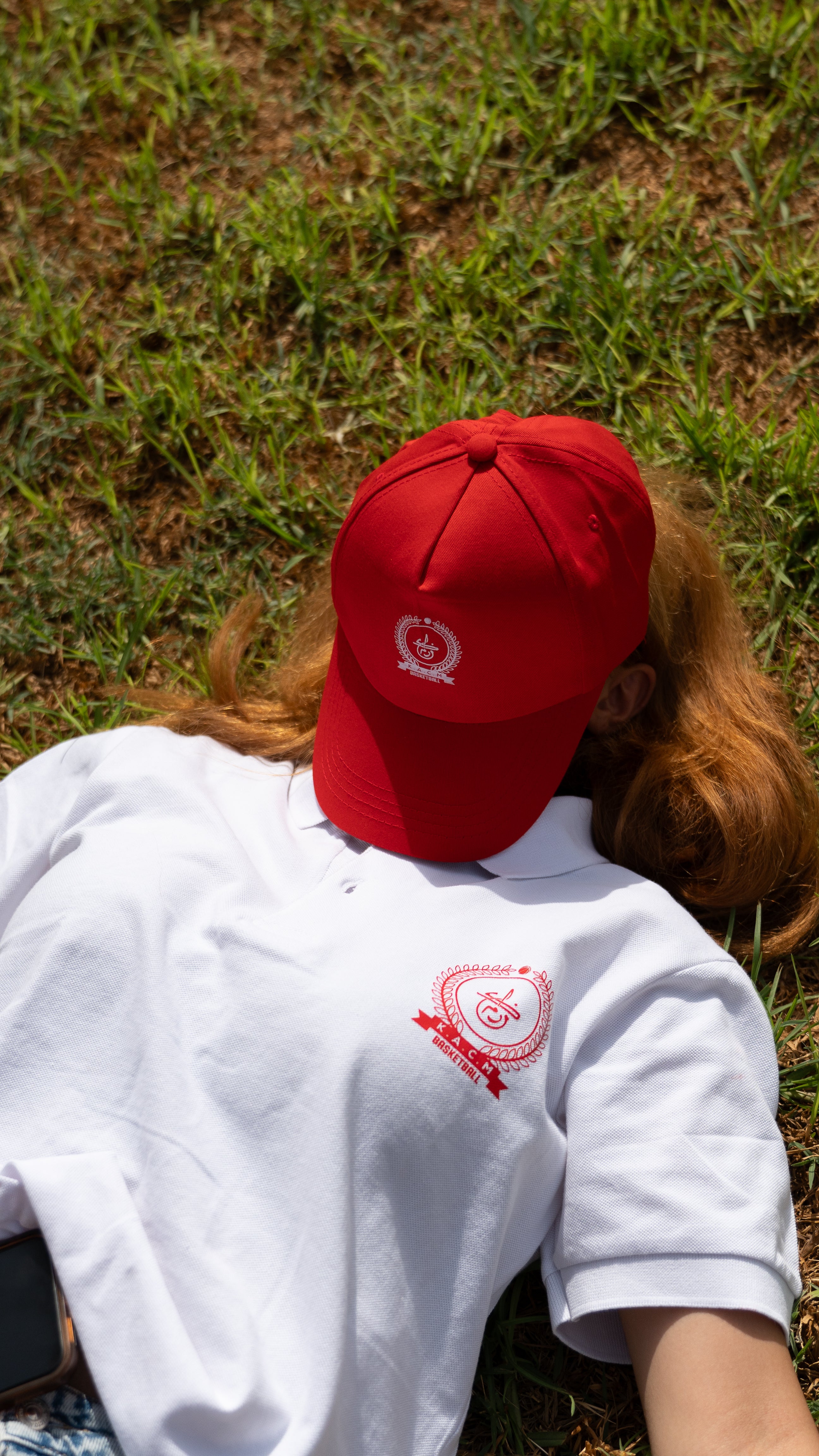 Casquette Officielle KACM Basketball Rouge